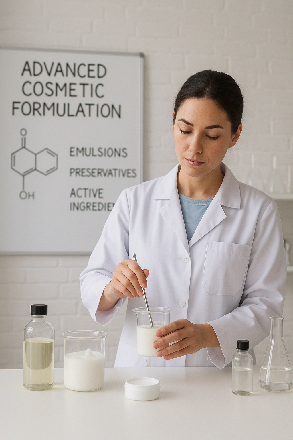 Diplôme en formulation de soins naturels pour la peau
