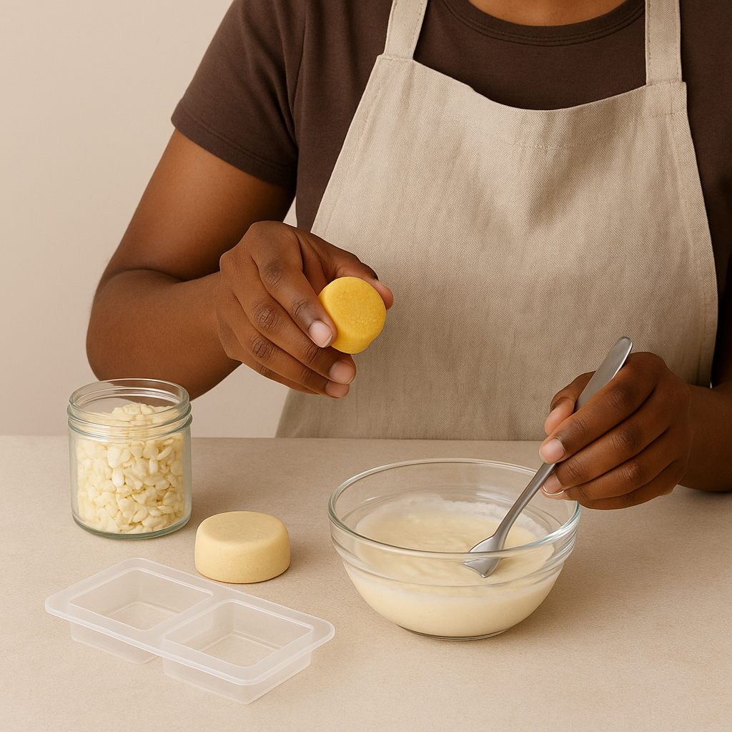Solid Shampoo and Conditioner Manufacturing Workshop