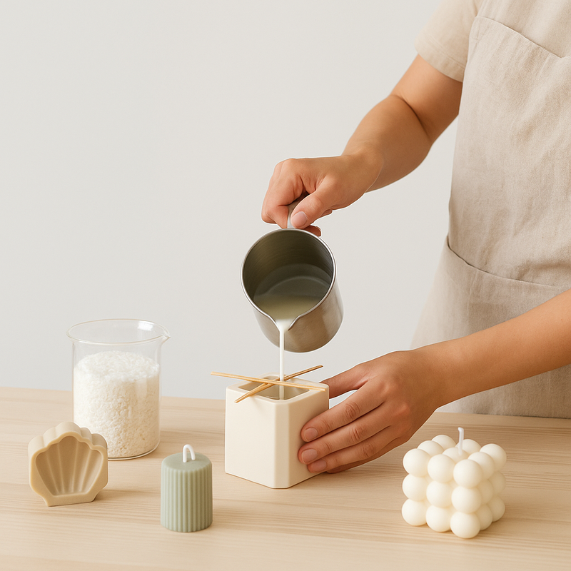  Mould Candle Making Workshop (Beginner)